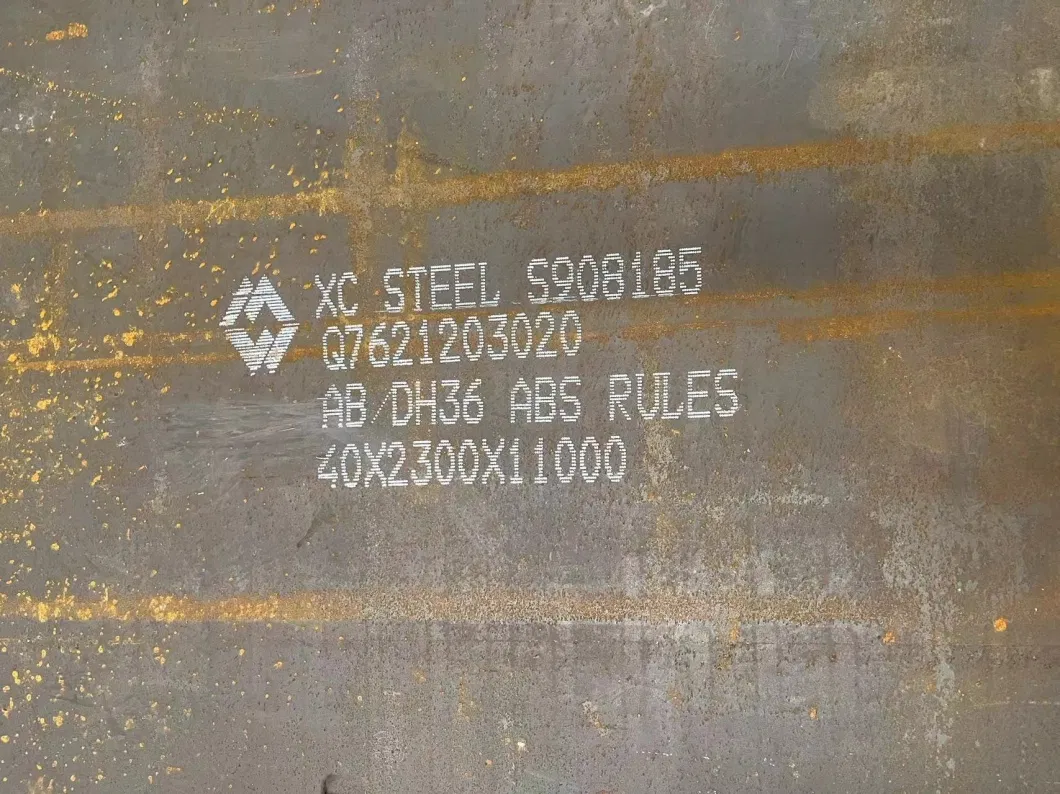 Material de placa de acero de alta resistencia para transporte Eq70 ABS 12600 X 3000 X 70 mm con 3,2 Cert 1
